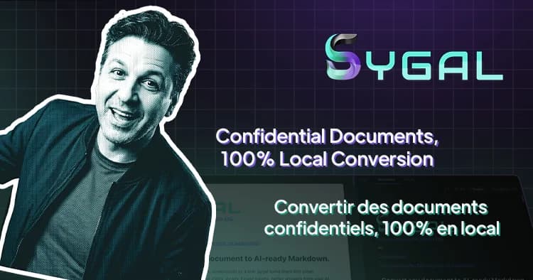 A confidential document converted locally on a machine, with the note no file sent to the cloud